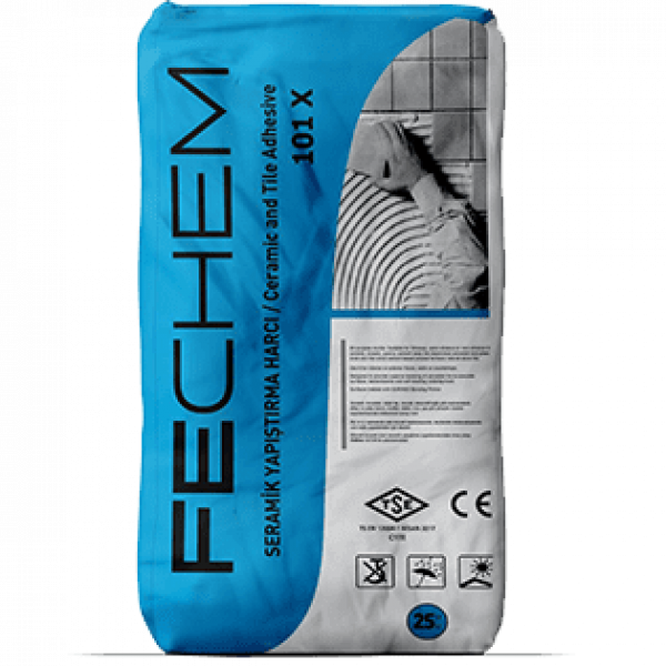 FECHEM 101 X – Seramik ve Fayans Yapıştırma Harcı